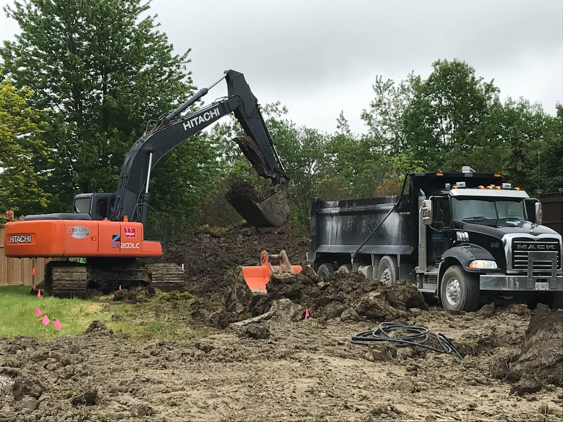 Basement Dug, Foundation Ready To Pour - Murchadha House